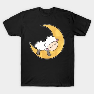 Sleep Sheep Dream Moon T-Shirt